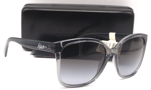 RALPH LAUREN RA 5268 5799/8G CRYSTAL GREY W/GREY GRADIENT LENS SUNGLASSES 56-17 - 第 1/4 張圖片