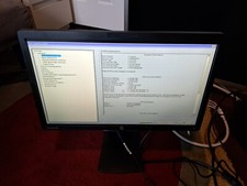 HP EliteDisplay E221  22” FHD Widescreen LCD Monitor +Pwr Cable. Grade A