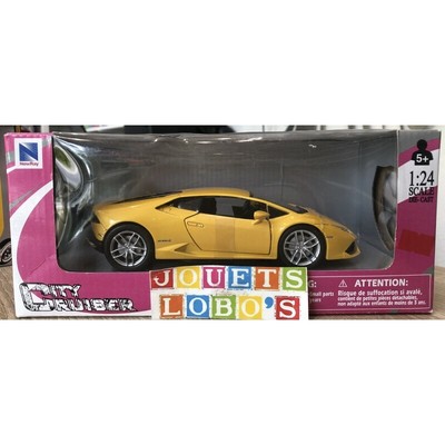 Lamborghini Huracan LP610-4 Matt Black 1:24 Model 24056MBK WELLY