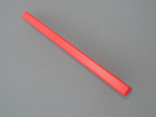 Zangengriffmesser Sicherheitsmesser Kunststoff rot mit Kohlenstoffstahlklinge - Picture 7 of 10