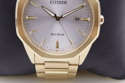 Citizen Corso Eco Drive 41mm Gold Tone Stainless Women's Watch Great Working Con - Picture 11 of 21