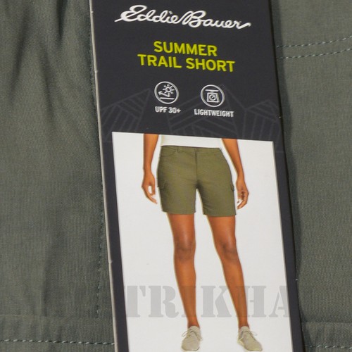 Eddie Bauer Damen Sommer Trail Short grün, grau, schwarz - Bild 14 von 25