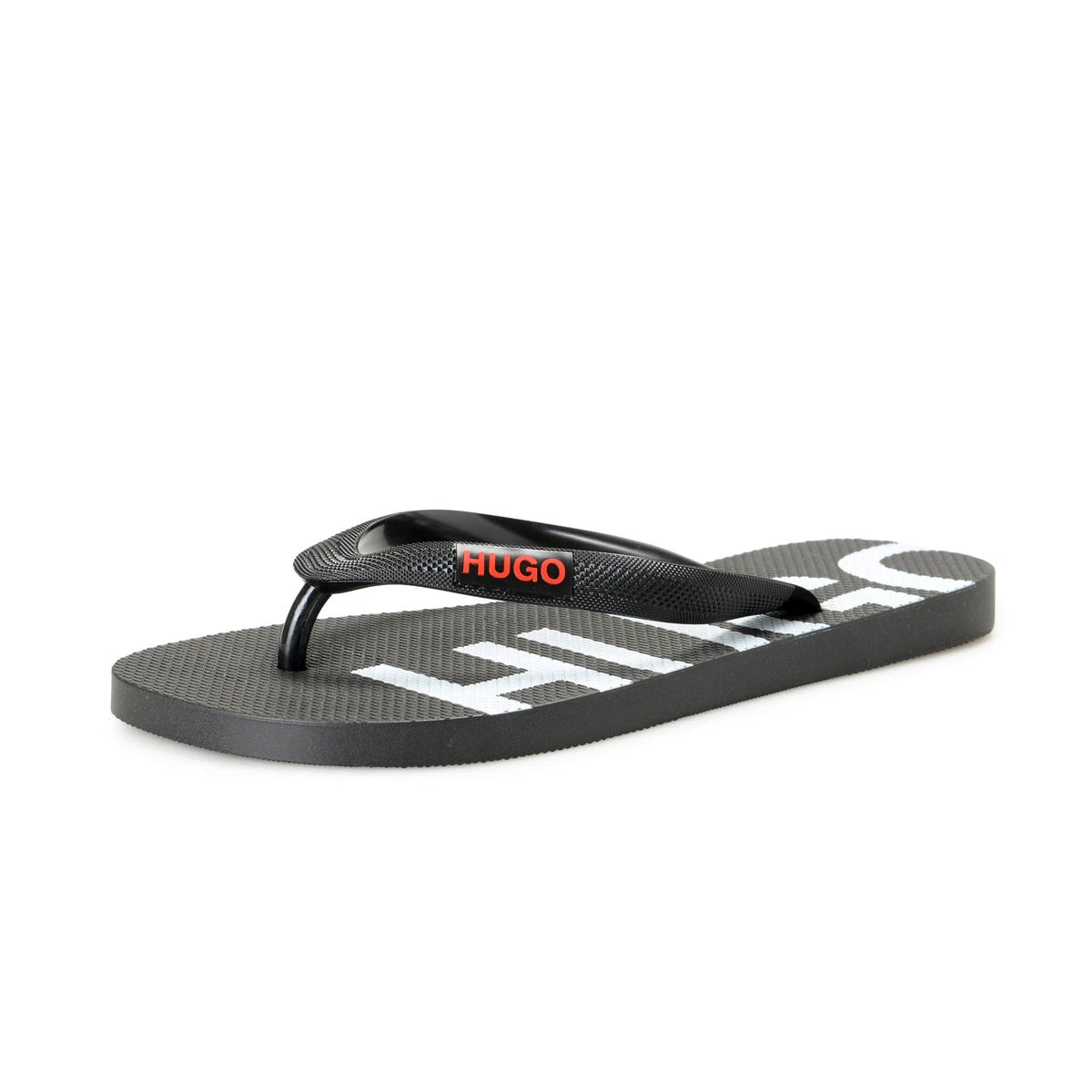 Womens hugo boss flip clearance flops