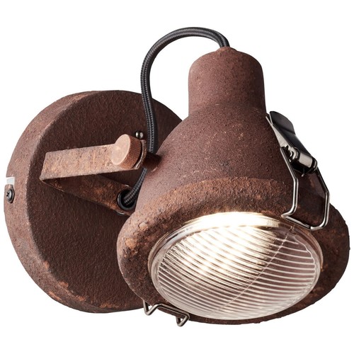 Strahler Brilliant Bentli Rost Wandspot Antik - Bild 7 von 7