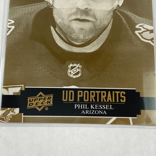 Phil Kessel UD Portraits 2021-22 Upper Deck Series 1 NHL Hockey Card #P-21 - Picture 2 of 4