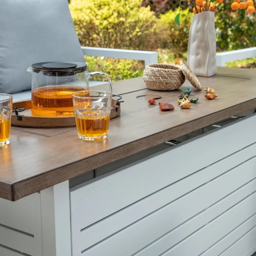 56"Propane Gas Fire Pit Table 50,000BTU Patio Heater Gas Table Outdoor Fireplace - Picture 5 of 11