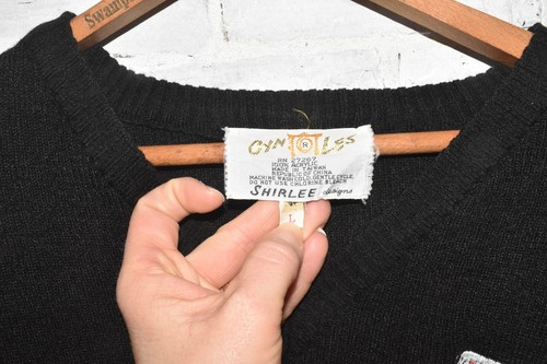 Vintage 1950’s Stunning Shirlee Designs Las Vegas Gambling Sweater Size M/L* - Bild 6 von 7