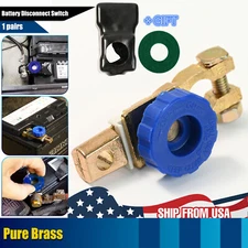 Car Battery Terminals Quick Disconnect Boat Top Post Cut off Master Kill Switch！