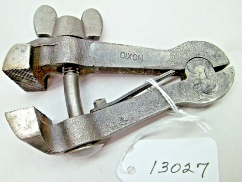 DIXON Machinists / Hobbyists Vintage Hand Clamp, 1-1/4" Wide Jaws, Opens to 5/8" - Picture 2 of 6