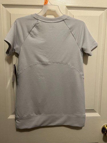 AVIA GIRLS LONGER LENGTH GRAY COLORED STUDIO TUNIC TOP SIZE S 6/6X NWT - Picture 10 of 11
