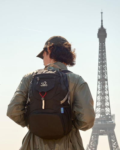 Small Lightweight Packable Backpack: 20L Ultra Light Foldable Travel Hiking Camp - Picture 9 of 12