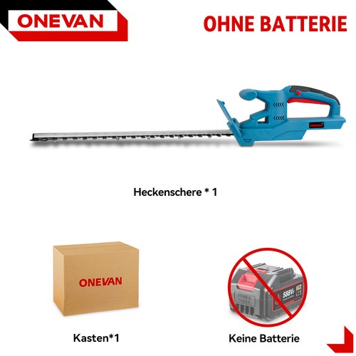 Für Makita 18V Akku-Heckenschere Heckenschneider 51cm Mit 0、2 Akkus & Ladegerät - Bild 10 von 10