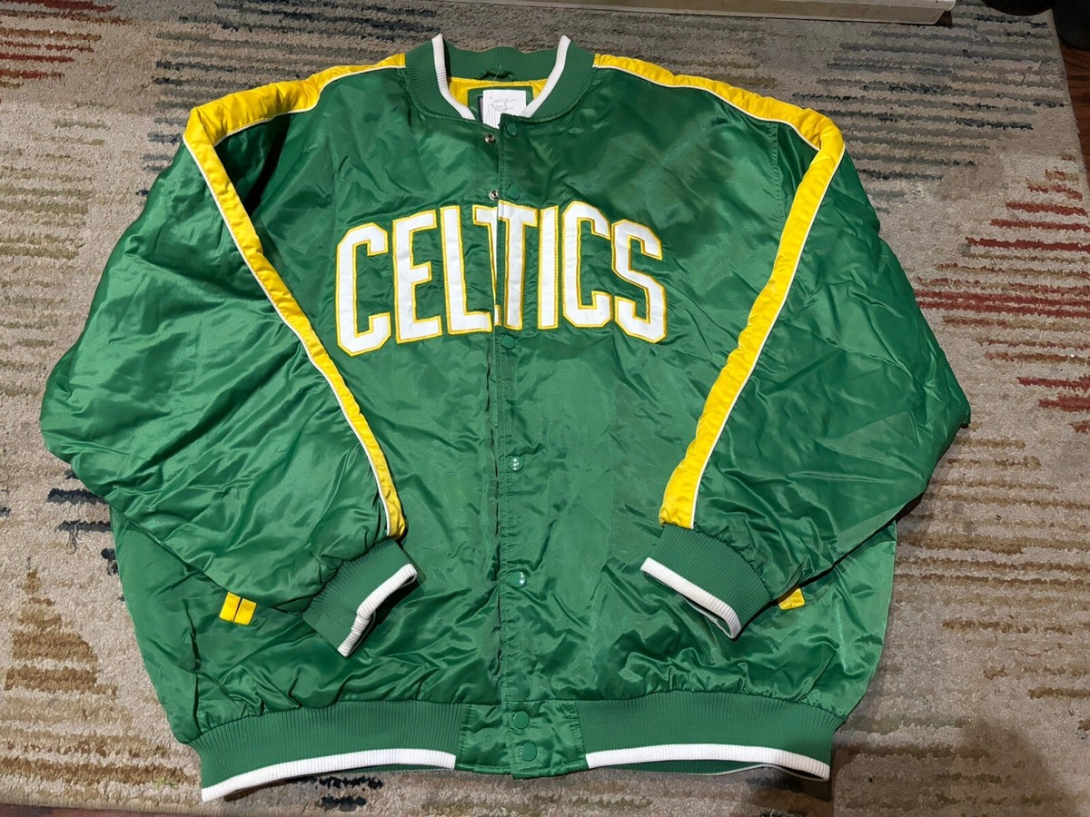 Varsity Jacket Hardwood Classics Celtics Jacket Vintage Boston