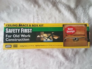 Details About Hubbell Raco Ceiling Fan Brace Box And Support Kit