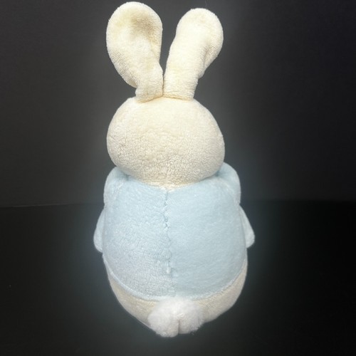 Vintage Eden My First Peter Rabbit Plush with Carrot Blue Jacket Stuffed Animal - Picture 6 of 13