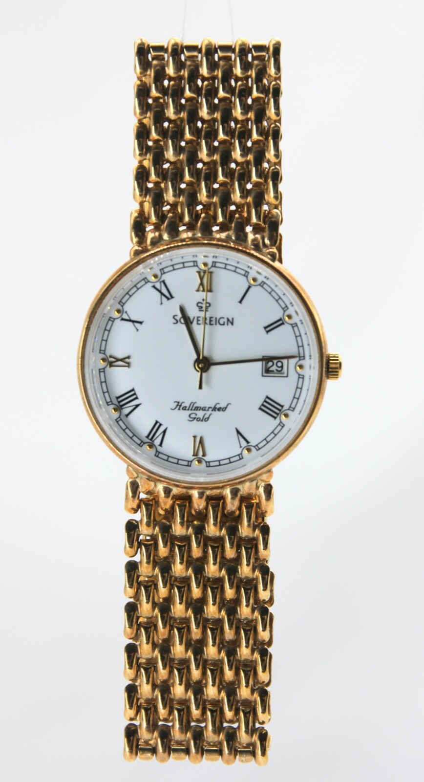 9ct Gold Sovereign Hallmarked Watch eBay