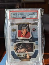 2016 Conor McDavid AUTO 18/20 Mint Condition Authentic PSA/DNA Trilogy