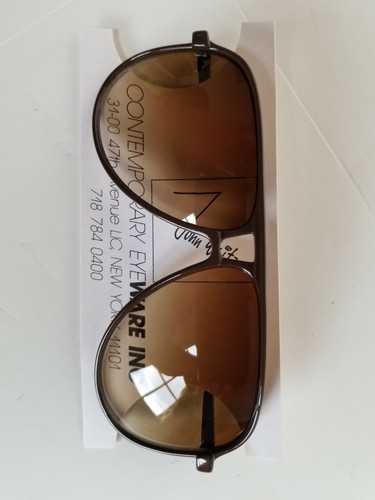 Vintage New Old Stock John Weitz Aviator Tinted Sunglasses In original packaging - Picture 9 of 10
