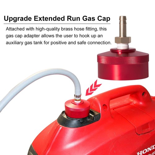Extended Run Gas Cap Oil Funnel Magnetic Dipstick for Honda EU2200i Generator - Picture 3 of 12