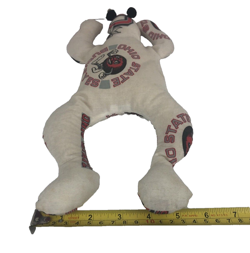 Ohio State Buckeyes Brutus Bean Bag Stuffed Frog 13" Collectible NCAA - Picture 5 of 12