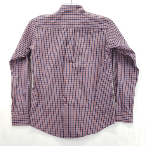 Brooks Brothers Fleece Shirt Boys L Blue Red Long Sleeve Non-Iron Button-Down - Picture 2 of 11