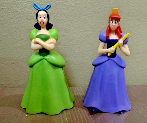 Drizella and Anastasia Tremaine figures Cake Toppers