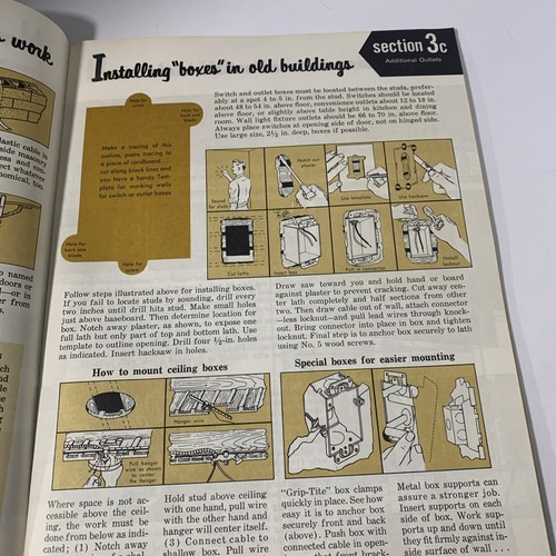 1964 Sears & Roebuck vereinfachtes elektrisches Kabelhandbuch Vintage Handbuch 55 Seiten - Bild 13 von 22
