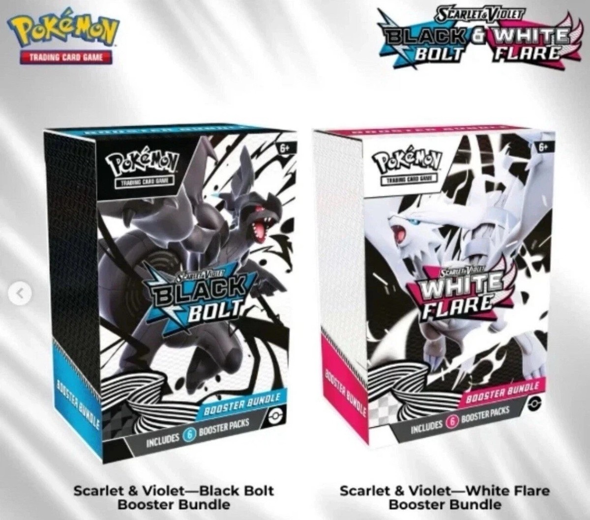 Pokemon Black Bolt & White Flare Booster Bundle Set ENG