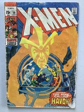 X-MEN #58 GD- 1.8  1969 Marvel Comics (193)