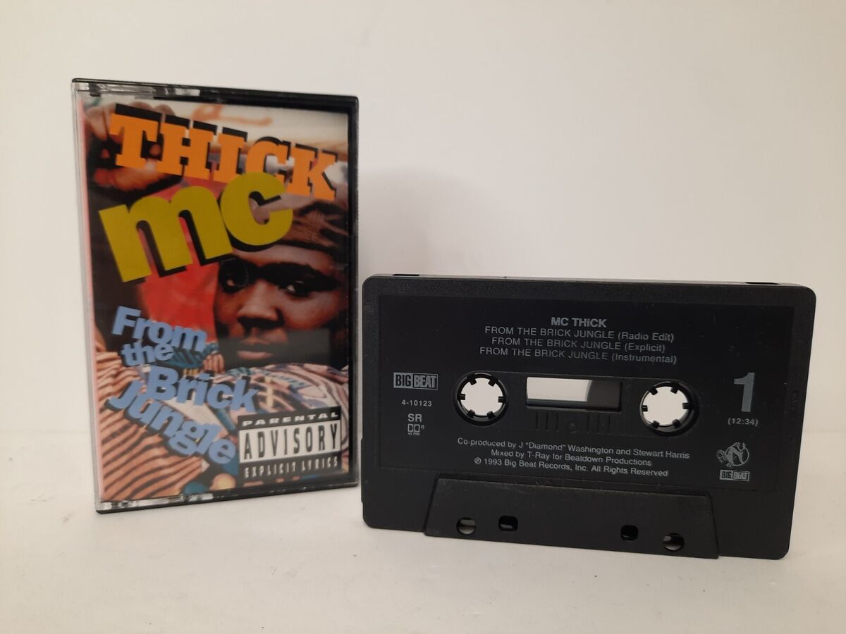 MC Thick: From The Brick Jungle: Cassette Single MC Thick: From The Brick Jungle: Cassette Single