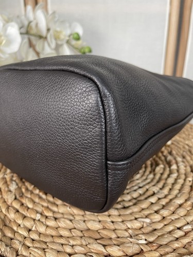 Cath Kidston genuine leather bucket bag hobo shoulder cross body bag - Picture 14 of 16