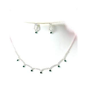 Parure bijoux mariage plaqué or jaune /" papillon émail bleu turquoise// navy