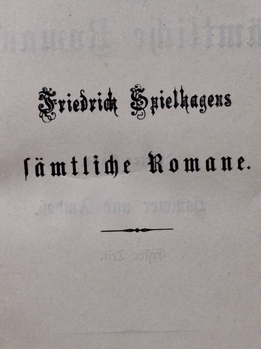 1907 Antique Hammer und Amboss, Vol 1 & II Roman Classic, Fr Spielhagen two Vol. - Picture 8 of 24