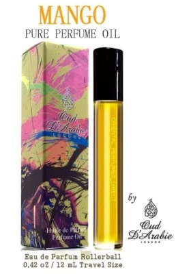 MANGO PURE PERFUME OIL 12ml PREMIUM QUALITY EXOTIC FRUITY RETAIL BOXED