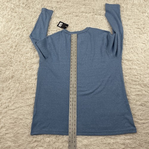 G.H. BASS Henley Shirt Men 2XL Waffle Knit Thermal Outdoor Baby Blue XXL New $44 - Picture 9 of 17
