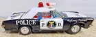 Vintage 1960's Bandai Tin 1965 Buick Rivera Police Car. Real Nice Condition