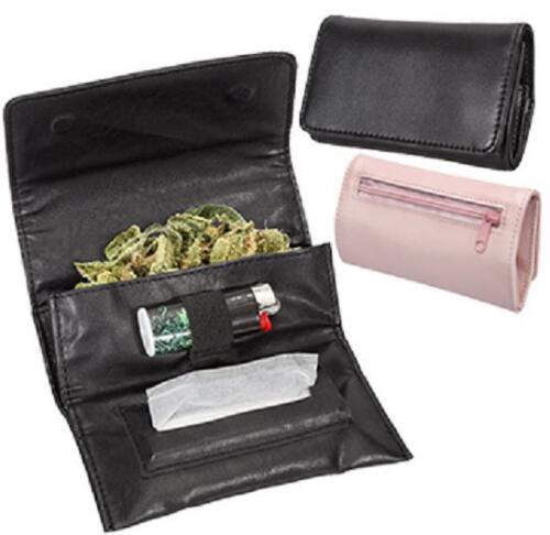 KiNGSLEY Medicinal Marijuana STASH BAG - You Choose: Black or Pink, Travel Case - Picture 1 of 1