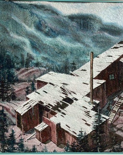 Ausgestellt "vor vielen Monden" nachtaktiv Arizona gelisteter Künstler Western Bergbaustadt - Bild 4 von 11