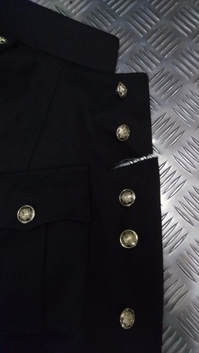 Original British Army No1 Irish Guards Dress Ceremonial Jacket Blues - Asst Size - Bild 7 von 7