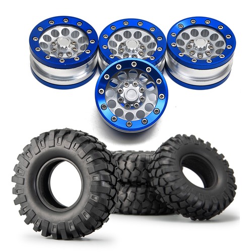 1.9'' Alloy Beadlock Wheel Rims for AXIAL SCX10 RC4WD D90 CC01 1/10 RC Crawler - Picture 24 of 29
