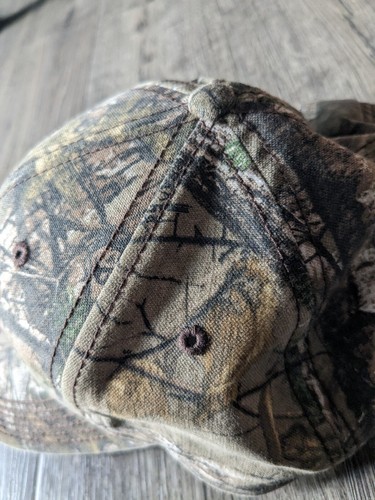 WHITETAILS UNLIMITED Camo Outdoor Cap One Size Fits All - Picture 6 of 7