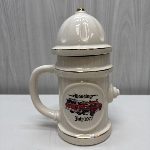 Taza Levitown Pa Fire Company 1977 camión dedicación cerveza Stein - Imagen 6 de 20