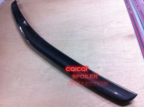 Carbon Fiber BENZ 2010~2016 W212 E-class Sedan A type trunk spoiler E350 E63 ◎ - Picture 2 of 5