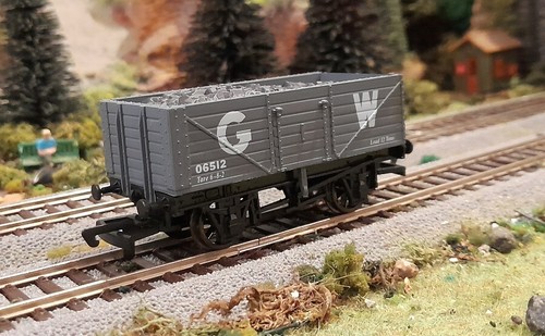 * Escala 1/76 OO * Dapol * GWR 7 tablones vagón abierto 06512 * EN CAJA * B348 * - Imagen 10 de 13