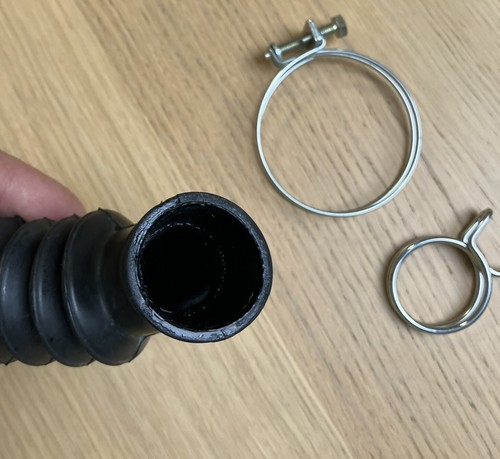 Samsung P1453 (Waschmaschine) -  Verbindungsschlauch (Gummi, schwarz) - Bild 4 von 5