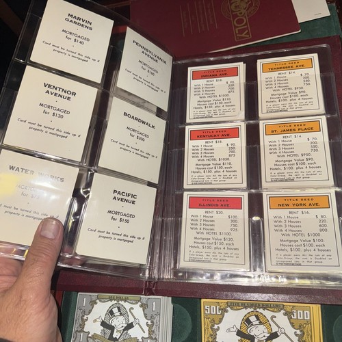 1991 Franklin Mint Monopoly Collectors Edition See Pictures For CONDITION  - Picture 24 of 24