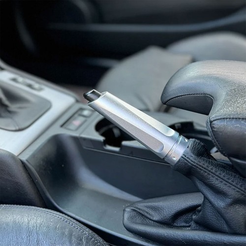 Cubierta de manija de freno eléctrico de aluminio plateado Billet para BMW E82 E88 cupé 1M - Imagen 2 de 12