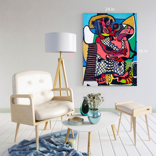 Portrait Vorlage Leinwandbild Wandbild - Bild 7 von 7