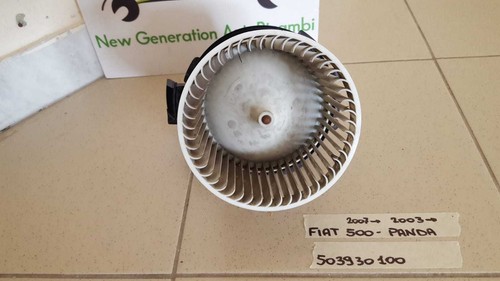 503930100 VENTOLA INTERNA STUFA RISCALDATORE ABITACOLO FIAT PANDA 03> 500 07> #2 - Foto 6 di 7