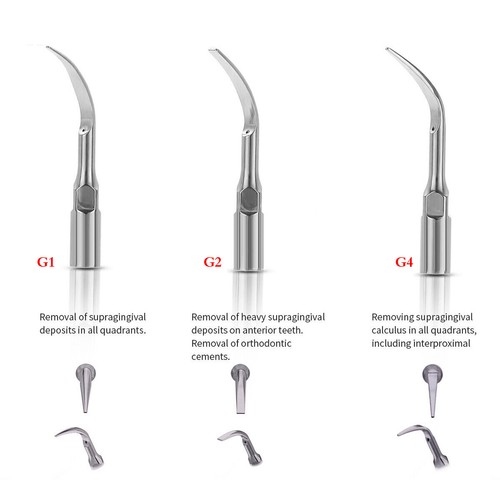 Dental Ultrasonic Air Perio Scaler Handpiece Hygienist 4-Holes with 3 Tips UK - Picture 19 of 19
